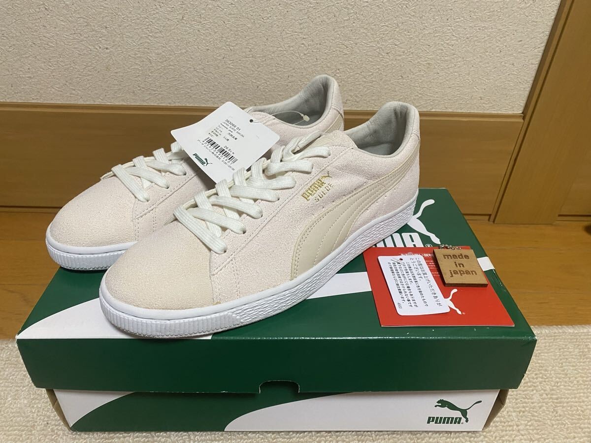 Puma Japan Suede Sakura US8.5 26.5cm Used with Wear