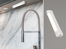 Mała akumulatorowa lampa podszafkowa bez kabla do klejenia, lampa światła dziennego szafka kuchenna