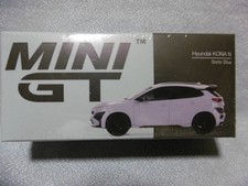 Mini GT 1/64 Hyndai Kona N Sonic Blue Left Hand Drive