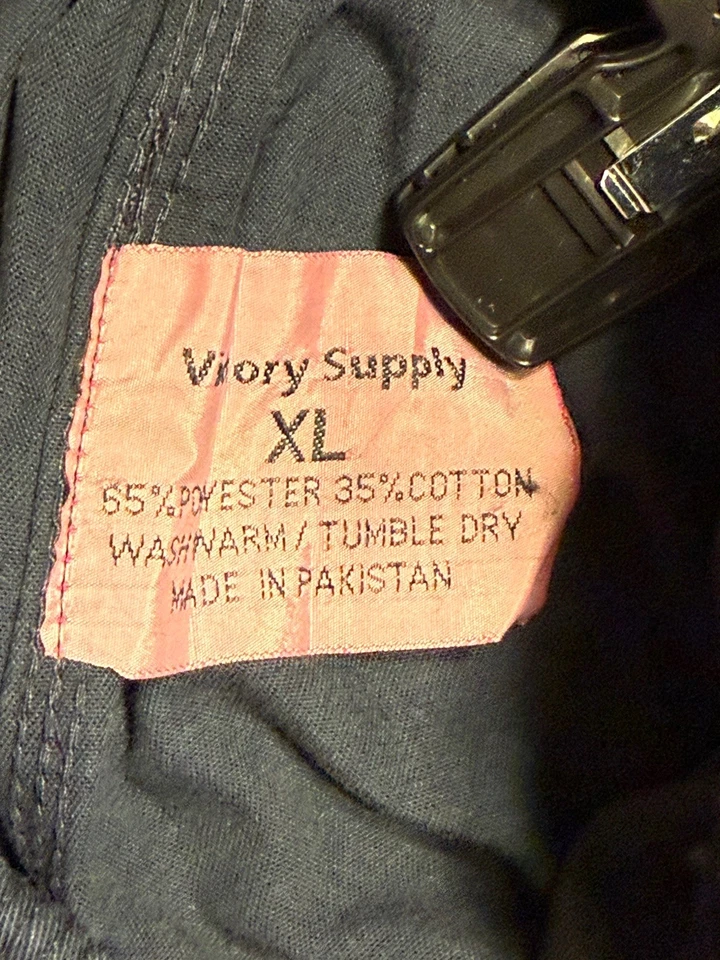 Vintage Clackamas County Jail Blues Uniform 2XL Bottoms 3XL Top CCJ Halloween - Image 3 of 4