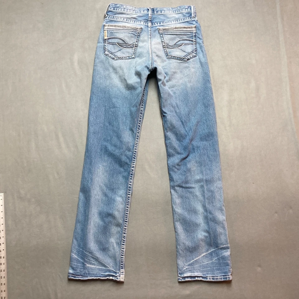 Jeans Cinch Grant para Hombres 32x38 Azul Relajado Corte Bota Vaquero Occidental Elastizado Denim Foto 2 de 4