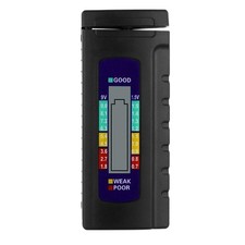 Batterietester Universal-Haushaltsbatterie-Lebensdauertester f&uuml;r AAA 9V AA