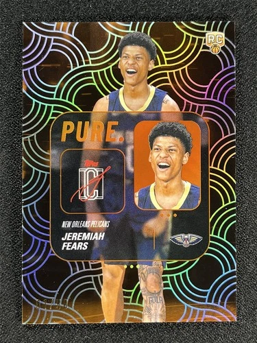 2025 Topps Signature Jeremiah Fears Orange (RAW)