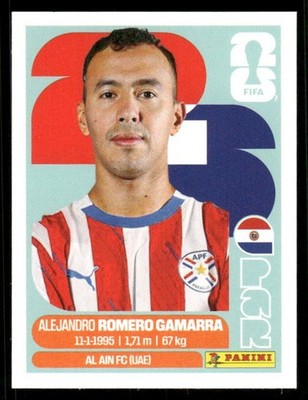 2026 USA Fifa World Cup Panini Sticker ALEJANDRO ROMERO GAMARRA Paraguay PAR16