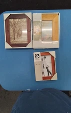 3 Count Wooden Picture Frames of Varying Sizes - Malden, Sonoma & Fetco Brands