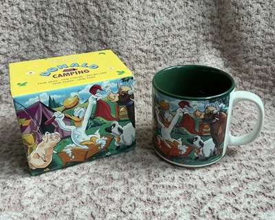 Rare Vintage Walt Disney Mug Classics Donald Duck Camping Boxed Made In England - Image 1 of 4