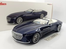 Schuco 1:18 scale Mercedes Maybach Vision 6 Concept Cabriolet OPEN EDITION Blue