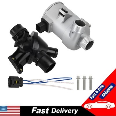 Coolant Thermostat & Electric Water Pump For BMW X1 X3 X4 320i 328i 11517597715