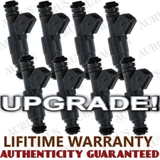 24LB 12 HOLES UPGRADE Bosch 8 FUEL INJECTORS FOR 94-1998 Lincoln Mercury Ford V8