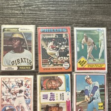 1974–1983 Topps Baseball Card Lot – Parker Carlton Carter Henderson Murray HOF