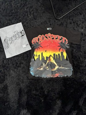Godspeed ''Miami Shark'' tee in black size