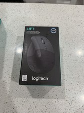 Logitech Lift Vertical Ergonomic Wireless Computer Mice 910-007293