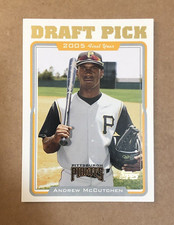 2005 Topps Updates & Highlights Andrew McCutchen #UH329 RC Rookie Card *READ*. rookie card picture