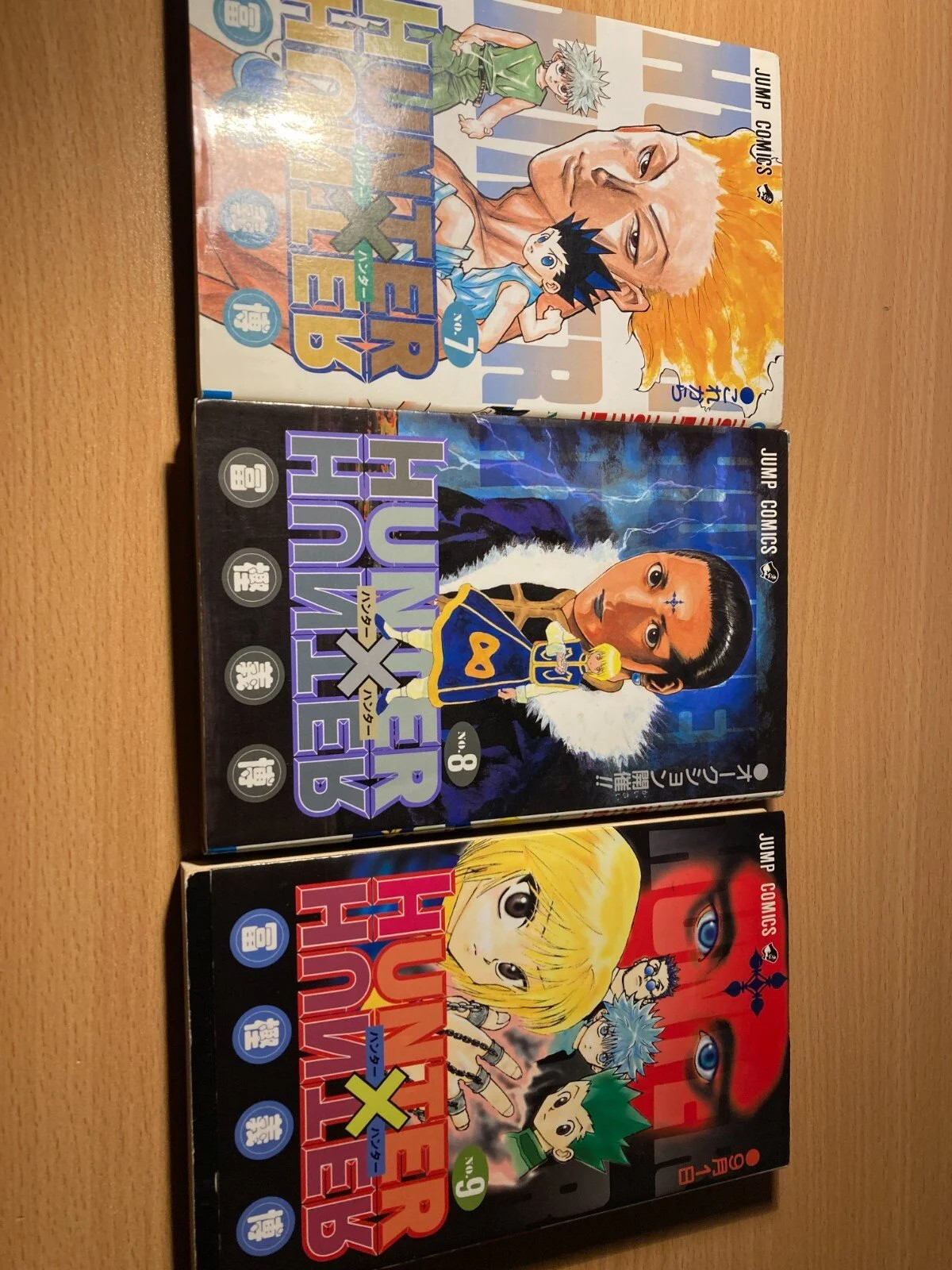 HXH manga japonés volúmenes 7 8 9 paquete