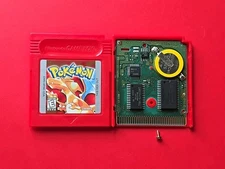 Game Boy Pokemon: Red Version Nintendo GB Authentic Save New Battery RPG 1st Gen
