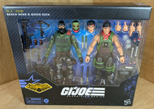 GI Joe classified night force beach head and quick kick figures