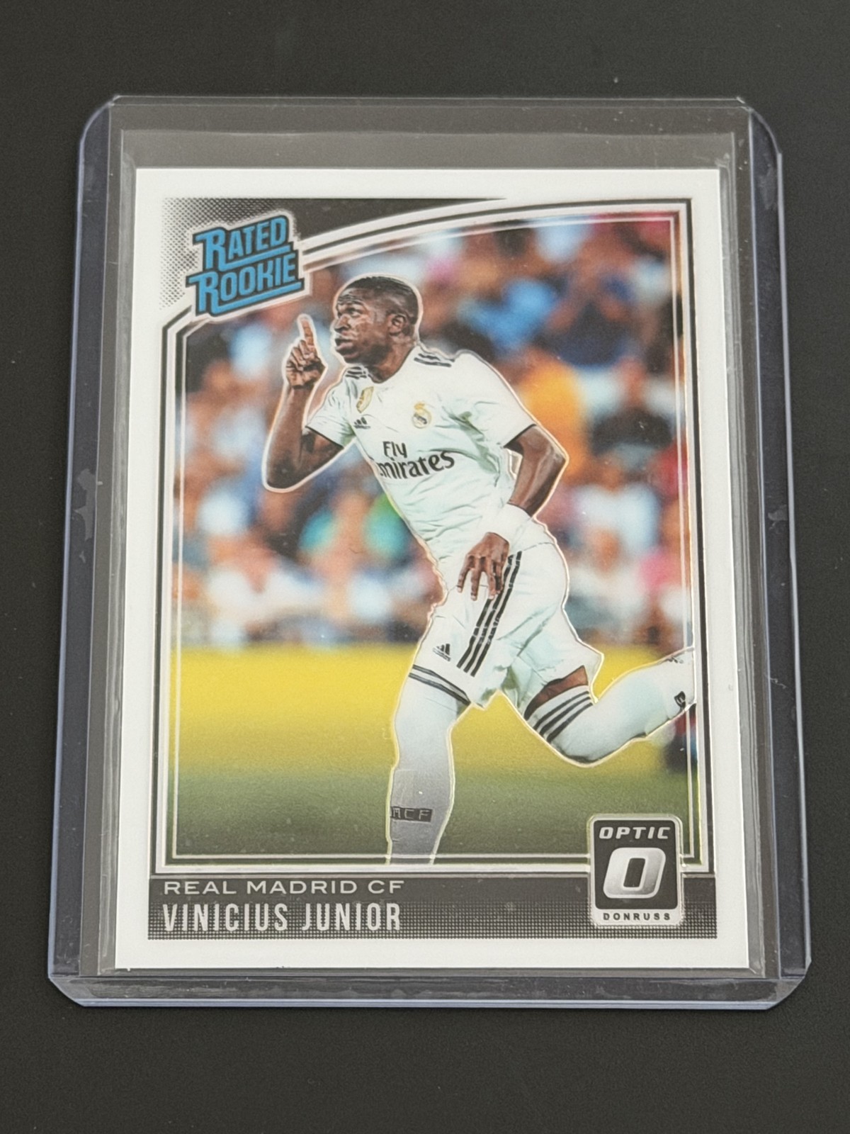 2018-19 Panini Donruss - Rated Rookie Vinicius Junior #177 Optic (RC)