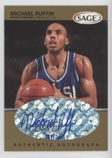 1999 Sage Auto Gold 181/200 Michael Ruffin #A44 Auto 0nr3