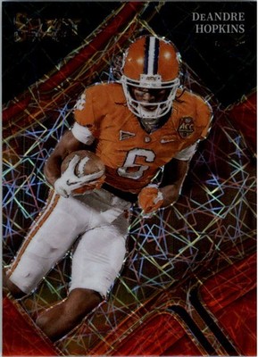 2023 Select Draft Picks Prizms Red Lazer #158 DeAndre Hopkins - FB