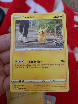 Pikachu 027/078 Pokémon GO Regular