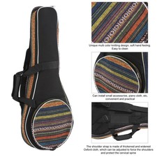 Mandolin Bag Easy Carry Portable Ethnic Style Adjustable Shoulder Strap