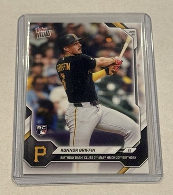 KONNOR GRIFFIN 2026 MLB Topps NOW - Card 115 - First MLB Home Run
