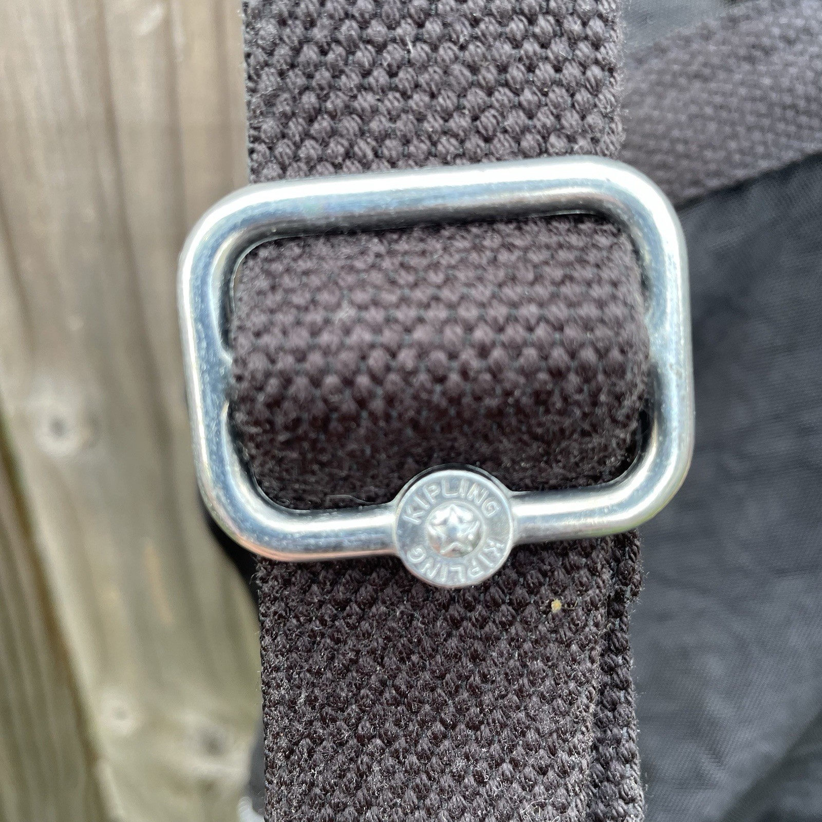 Kipling Backpack Small Black Zip Pockets Lightwei… - image 4