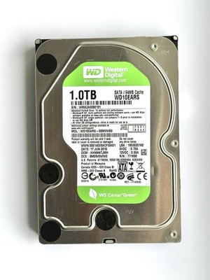 Western Digital WD Caviar Green WD10EARS-00Y5B1 1TB 3,5'' SATA Festplatte