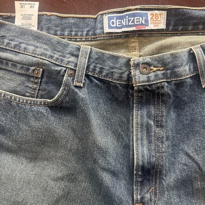 Denizen Blue Jeans Mens From Levi s 281 Straigh Fit  40 X 32     0003