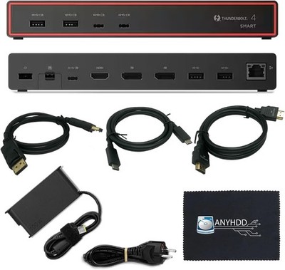 Thunderbolt 4 Laptop Smart Dock Gen 2 - HDMI 2.1 & Dual DisplayPort 40BE0135US