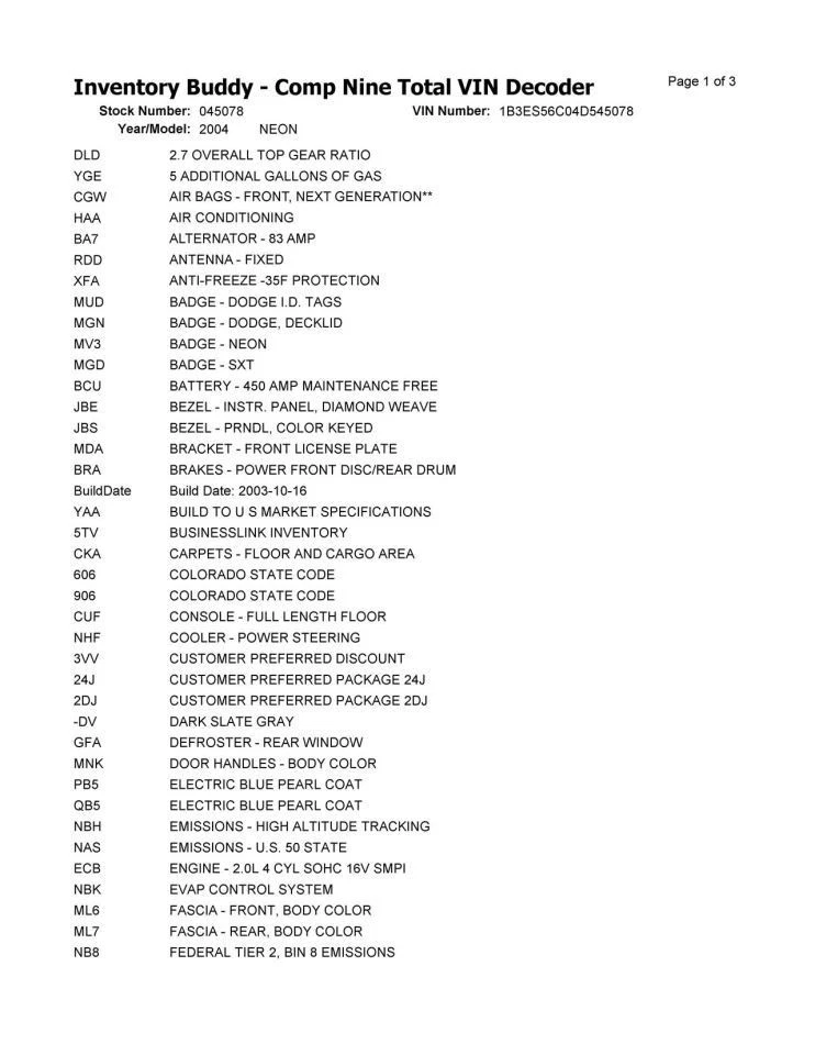 Intake Manifold Without Turbo Fits 00-05 NEON 367545 Foto 3 de 4