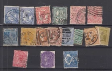 Australia States QV Unchecked Collection (17) FU/MH (1) BP14083