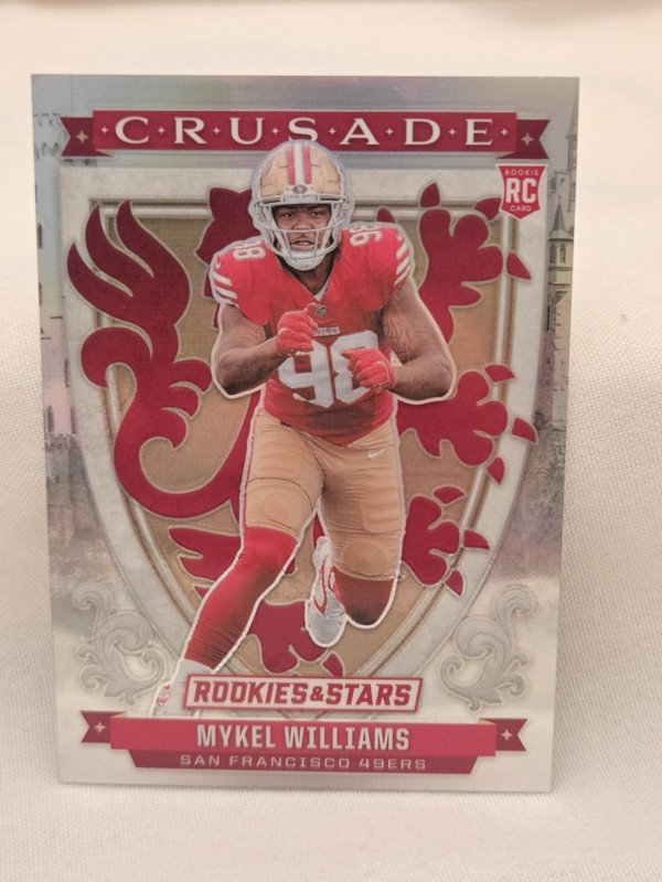 2025 Panini Rookies & Stars - Crusade Mykel Williams #25 Silver (RC)