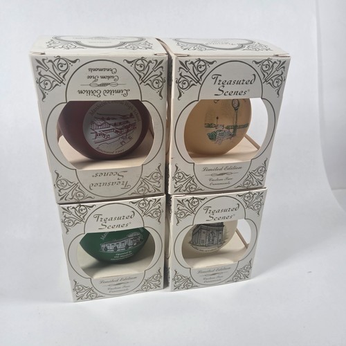 Manheim PA Treasured Scenes Limited Edition Ornaments Lot 4 mit Boxen USA - Bild 3 von 13