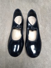 Size 2m Youth Black Capezio Tap Shoes. Lightly Worn.