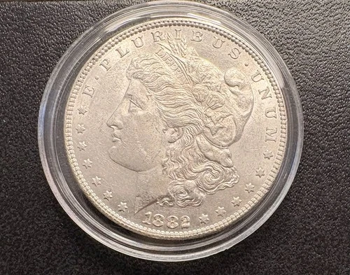 🔥1882 Morgan Dollar 90% Silver CoinSnap analysis is Fine to AU🔥