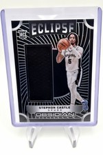 2024-25 Panini Obsidian Stephon Castle ROOKIE Eclipse Patch RC /249 #EM-SCS
