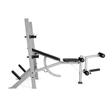 Weider Platinum Olympic Weight Bench and Rack WEBE80020 - BLACK