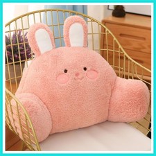 Reading Pillow Back Pillow for Sitting Up in Bed Relax Bed Rest Pillow with A...