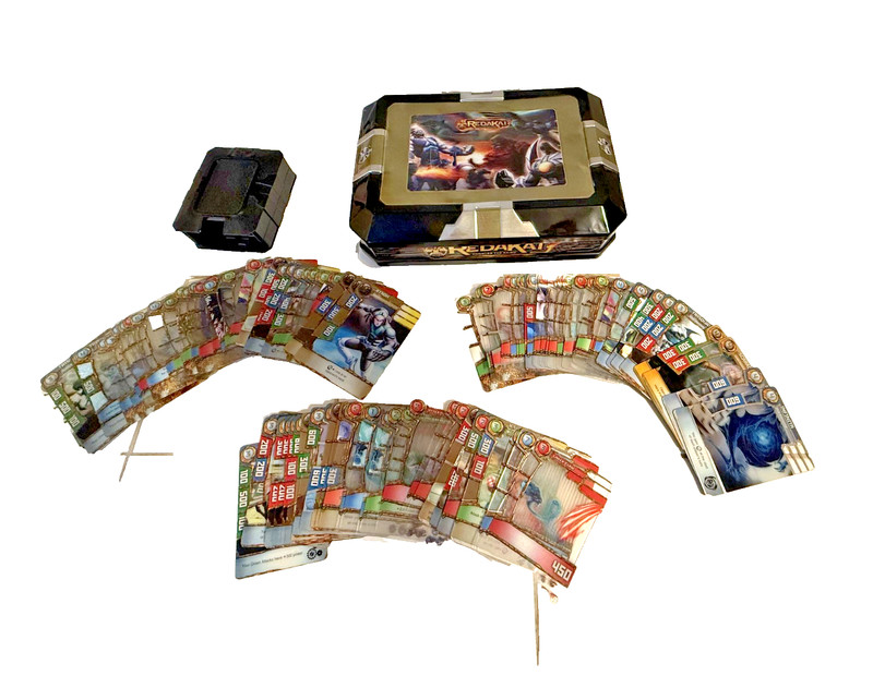 Redakai Cards Bundle – Over 100 Cards, Storage Tin & Holder