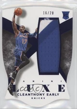 2014 Panini Luxe Memorabilia Die-Cuts Prime Blue /20 Cleanthony Early Rookie RC