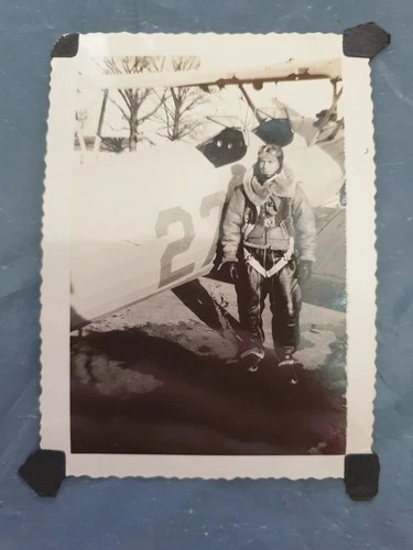 Earl Caton original Photograph Flight Training Jackson Mississippi 1940-41 WW2