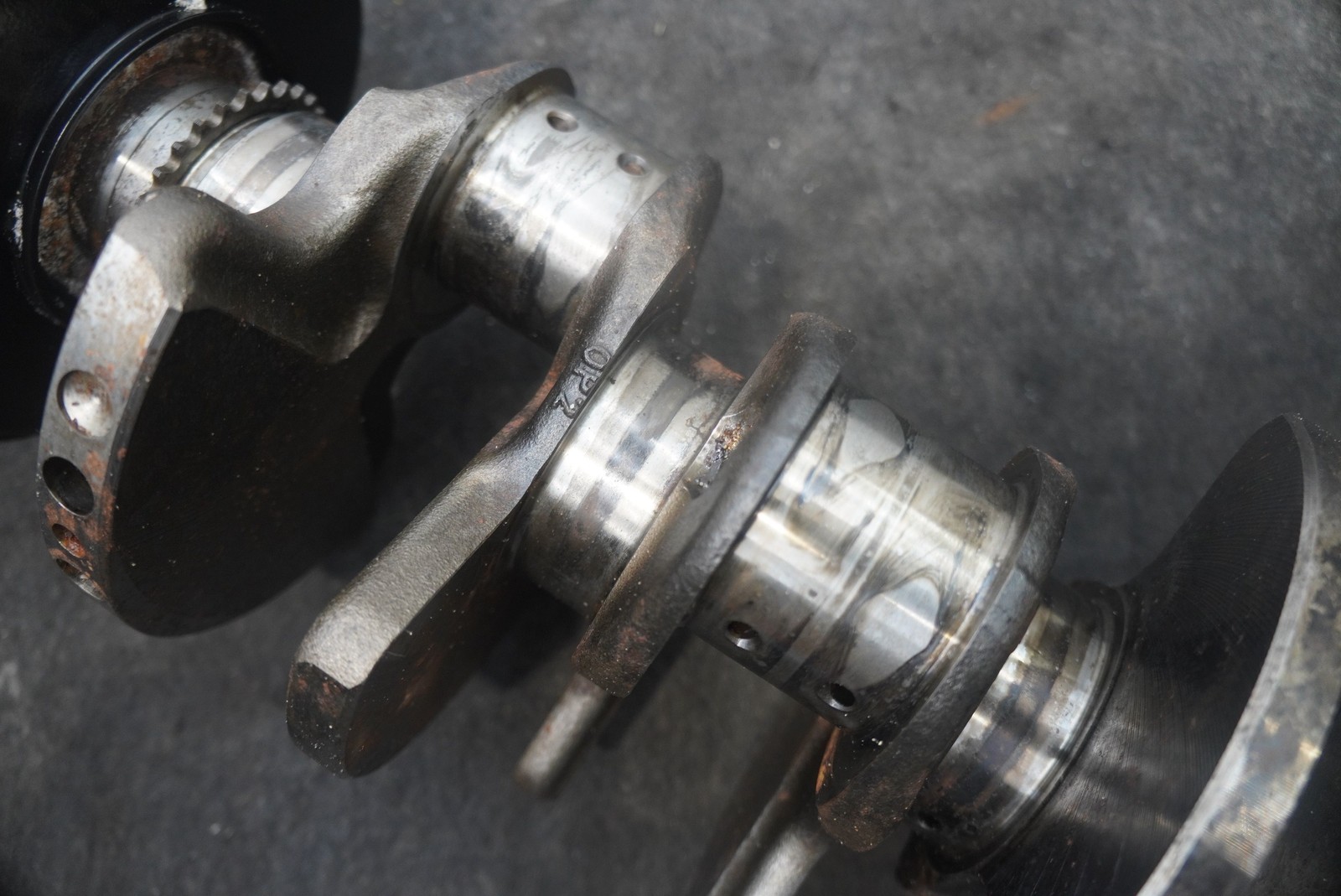 Engine Block Motor Crank Crankshaft 4.0L Twin Turbo V8 Lamborghini Urus S *Note*