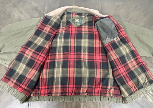 Vintage Ducks Unlimited Jacket Coat Men's Large 100% Cotton Style 6817 Corduroy - Picture 10 of 12
