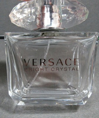 Versace Bright Crystal Empty Perfume Bottle 200 ml 6.7 Fl Oz Eau De Toilette