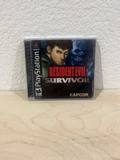 Resident Evil: Survivor (Sony PlayStation 1, 2000) CIB con scheda di registrazione