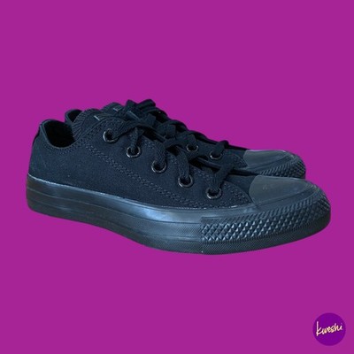 Converse Unisex Chuck Taylor All Star Mono Sneaker Ox, M5039C, schwarz, UK 3