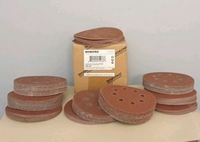 WORKPRO 150 pc. Sanding Disc Set 5" 8-hole Sandpaper 10 Grades 60-600 Grits NEW