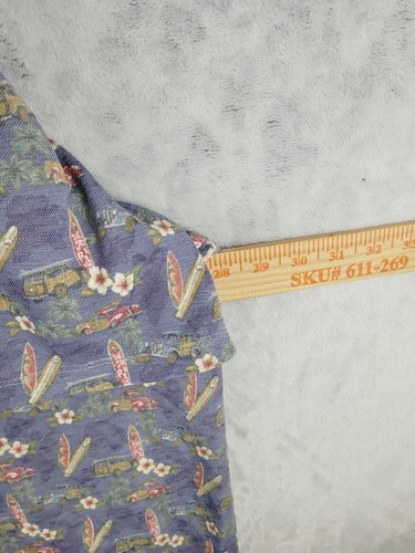 Johnston & Murphy Polo Shirt Men 3XL floral print Short Sleeve Casual - Picture 8 of 11