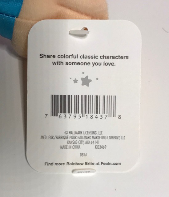 Hallmark Rainbow Brite Stormy Stuffed Plush Kid3469 16 Multicolor For Sale Online Ebay